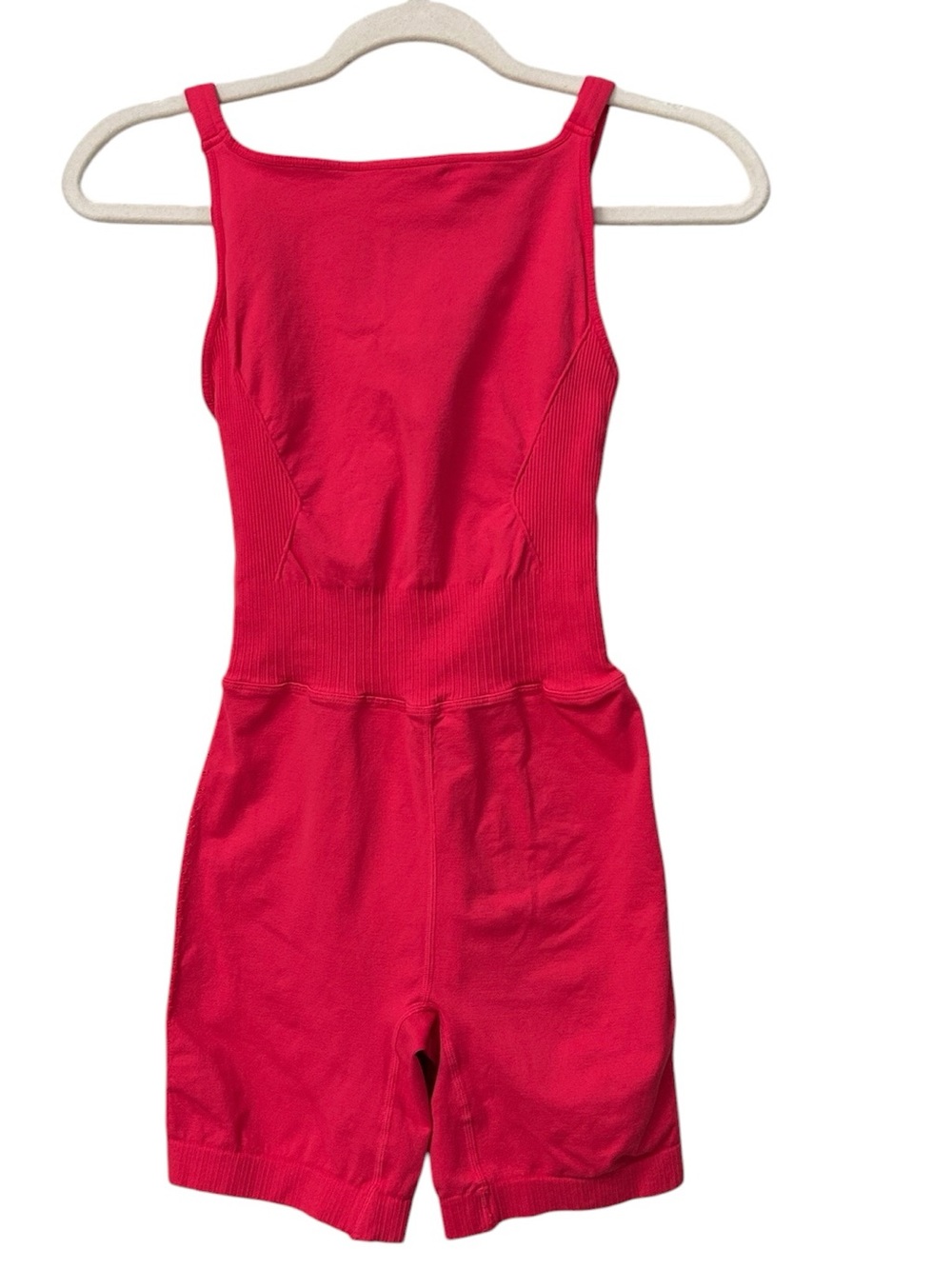 Free People Movement Good Karma Runsie Sz XS Romper Shorty Silhouette